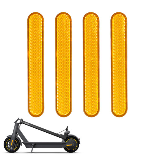 Ulip Rear Shock Absorber Electric Scooter Suspension Kit with Remote Control LED Taillight Rear Mudguard Wheel Hub Decorative Cover Reflective Strips Compatible with G30 Series Scooters