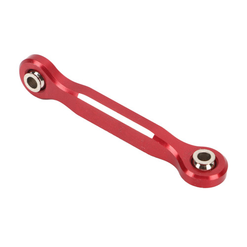 Steering Servo Linkage Tie Rod Aluminum Alloy RC Car Upgrade Parts for Traxxas 1/5 RC Cars Red