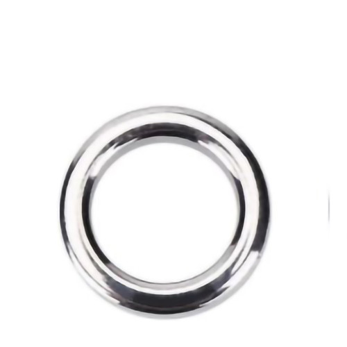 50pcs Heavy Duty Fishing Solid Stainless Steel Snap Split Rings Sea Fishing Lure Connector3.5mm