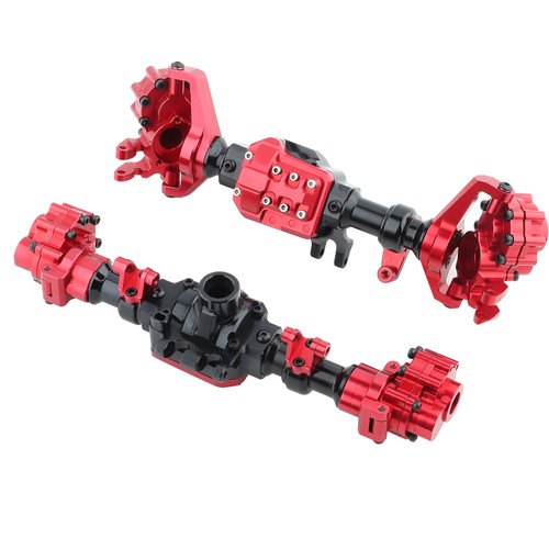 Model Car Accessory Metal Front Rear Portal Axles for Traxxas TRX-4 1/10 Scale RC Crawler