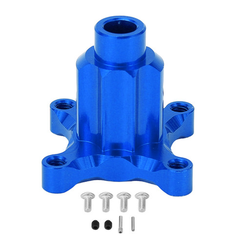 RC Differential Outputs Straight Axle Aluminum Front Rear Center Universal Differential Outputs for ARRMA KRATON 1/8 Car Blue