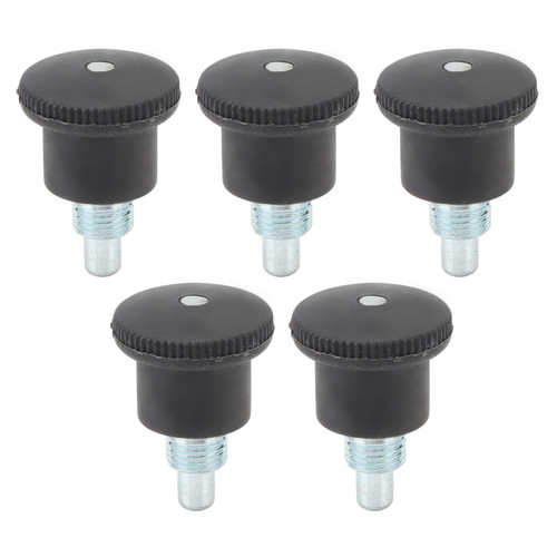 5PCS M10 Pull Pin Knobs Quick Release Locking Pin Knob Replacement for Fitness Equipment Exercise Bike 25mm