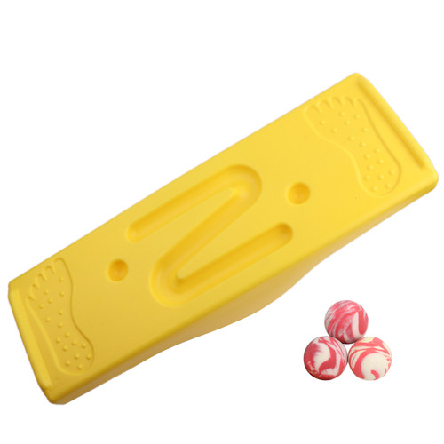 Balance Board Sensory Integration Training Kids Childhood Toys (yellow)