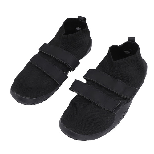Barefoot Shoes Shock Absorption Nylon Rubber Weightlifting Shoes for Wrestling Squatting Training Black 41