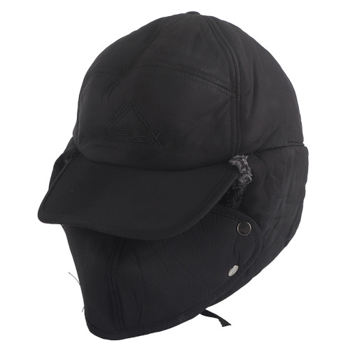 3 in 1 Hat with Full Face Ear Flap Winter Warm Hat for Outdoor Sport Skiing