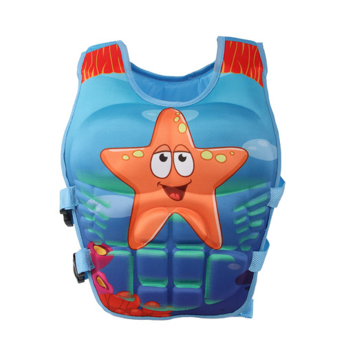 Kids Swim Vest Life Jacket Float Swimsuit Flotation Swimming Aid with Adjustable Safety Strap for Boys Girls