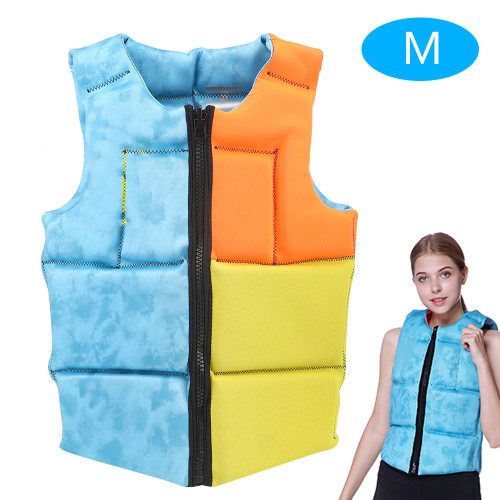 Portable Foldable Life Jacket Vest Accessory for Drifting Surfing Swimming Large BuoyancyM