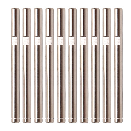 10Pcs 52.7mm RC Motor Shaft Stainless Steel 4mm Diameter Brushless Motor Shaft for Remote Control Car Boat Airplane