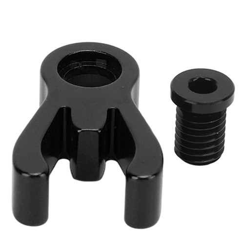Folding Bicycle Stem Catcher Aluminium Alloy Bicycle Front Tube Fixing Buckle for Brompton 3sixtyBlack