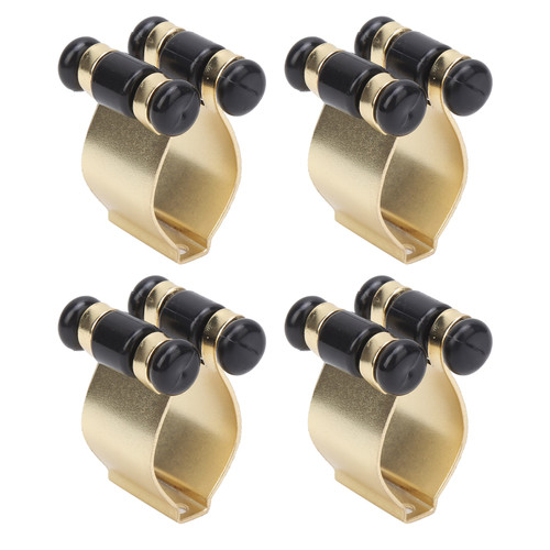 4pcs Billiards Cue Stick Clips Cue Rack Clip Wall Mount Pool Stick Holder Accessory