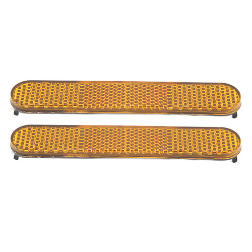 2pcs Electric Scooter Rear Wheel Cover Reflector Protective Decorative Shell for Xiaomi MI 4PRO Electric Scooter Yellow