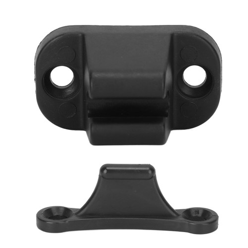 Camper Door Retainer Reinforced Nylon T Shape Door Stop Retaining Catch Holder Set For Camper RV Motorhome Campervans Black