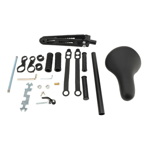 Kid Bike Seat Front Mounted Handlebar Set for Mountain Bike Parent Kids Interaction Cycling Bicycle Seat