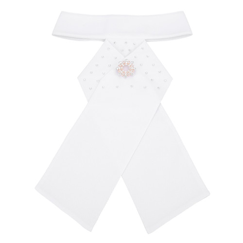 Adult Horse Riding Combed Cotton Stock Tie Equestrian Necktie Horse Riding Equipment