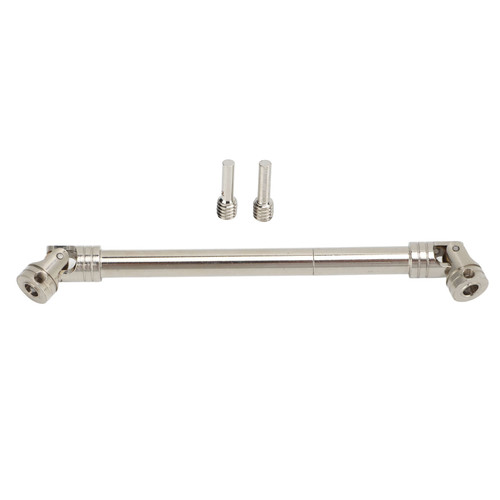 RC Car Drive Shaft Adjustable Universal Stainless Steel RC Truck Drive Shaft for 1/10 RC Car 150mm/5.9in