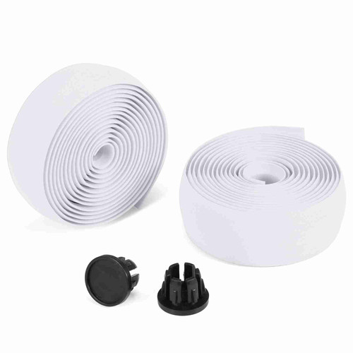 2pcs Bicycle Handlebar Tapes Soft Road Bike Handlebar Band Breathable Non-Slip Cycle Handlebar Belt EVA Bar Tape Bicycle Horns Belt Bike Anti-Slip Shockproof Wrap Riding Equipment