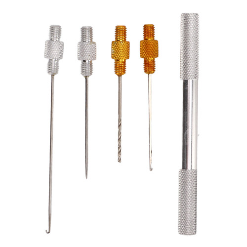 Fishing Bait Needle Kit Robust Incisive Portable Anti Slip Rustproof Rigging Bait Needle