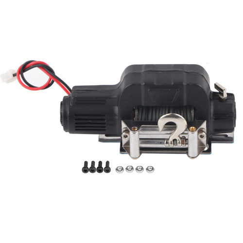 1:10 RC Crawler Climbing Cars Electric Metal Winch  For SCX10 D90 D110 TF2 TRX4 KM2