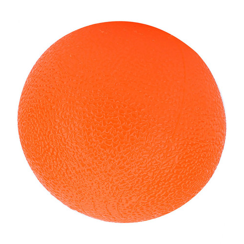 Silicone Massage Grip Ball for Hand Finger Strength Exercise for Body Builders Computer Workers(Orange 20)