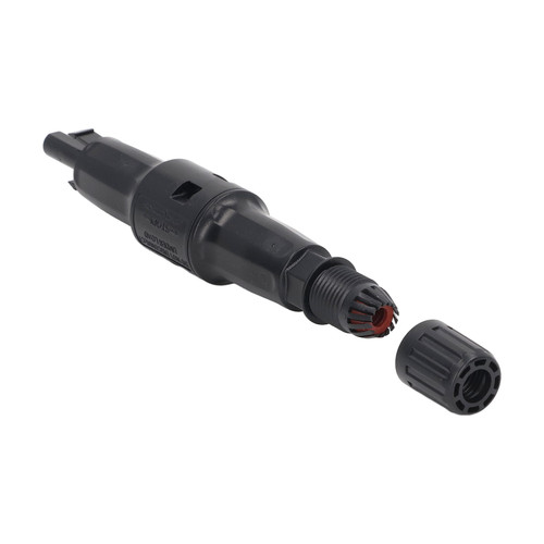 1500V Solar PV Fuse Connector IP68 Waterproof Fuse Plug Diode PV Connector Male Cable 10A