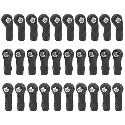30pcs Link Linkage Rod End Width Balls Joint Head Set for Traxxas TRX‑4 1/10 RC Car