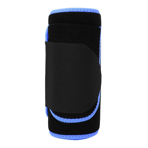 Breathable Waist Support Protector Running Sports Fitness Belt Waist Trainer(Royalblue M)