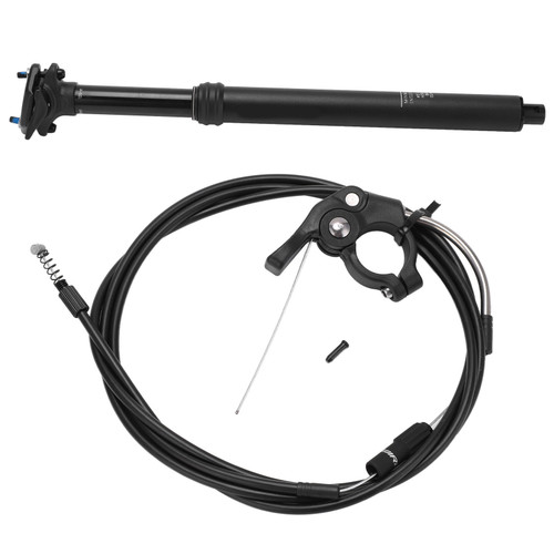 Bicycle Seatpost Double Nail Rear Drift Design Good Sealing Stable Oil Pressure System Bike Fixed Seatpost for Road Bike