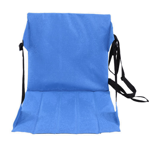 Portable Moistureproof Picnic Mat Outdoor Camping Beach Stadium Folding Seat Cushion Blue
