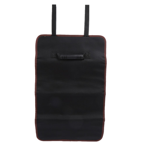 Multifunction Portable Reel Rolling Tools Bag Electricians Organizer Pouch Toolkit Black