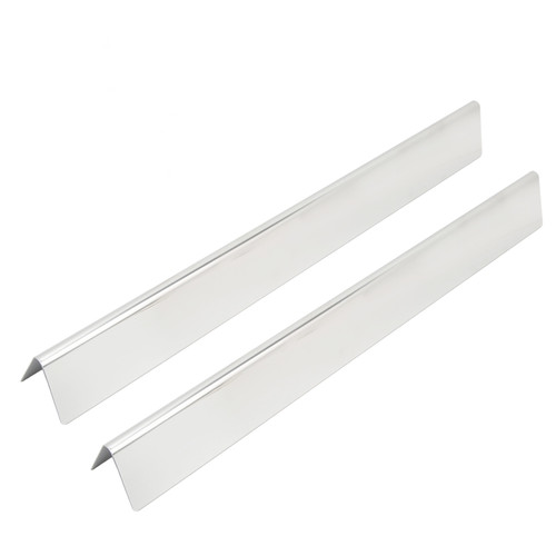 2PCS Barbecue Heat Plate Shields Stainless Steel Heat Tent Replacement Gas Grill Accessories