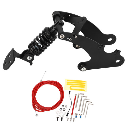 Electric Scooter Rear Shock Absorber Spring Damping Reduce Impact Aluminum Alloy Rear Suspension Kit for Xiaomi Pro Pro2