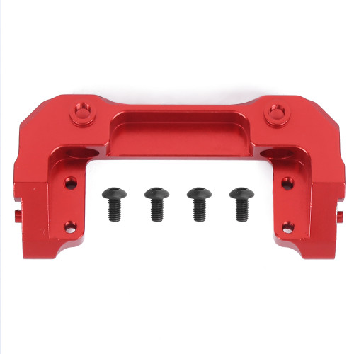 Aluminum Alloy Front Servo Mounting Stand Fit for Axial SCX10 III AX103007 1/10 RC Crawler CarRed