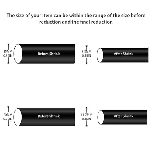 Meters Fishing Rod Heat Shrinkable Tube Non Slip Waterproof Badminton Racket Handle Bike Handle Heat Shrink Tube