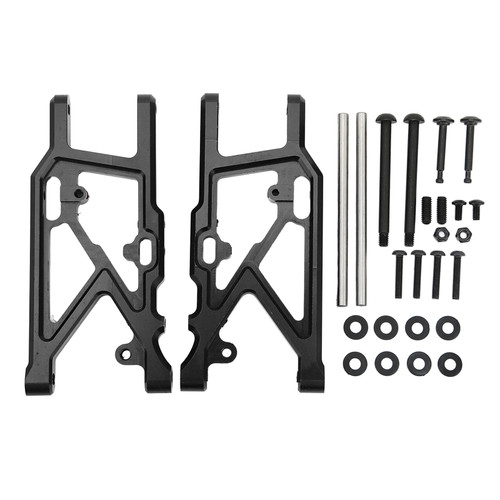 RC Rear Lower Swing Arm Aluminum Alloy High Strength RC Rear Lower Suspension Arm for ARRMA 1/7 1/8 RC Car Upgrade Parts Black