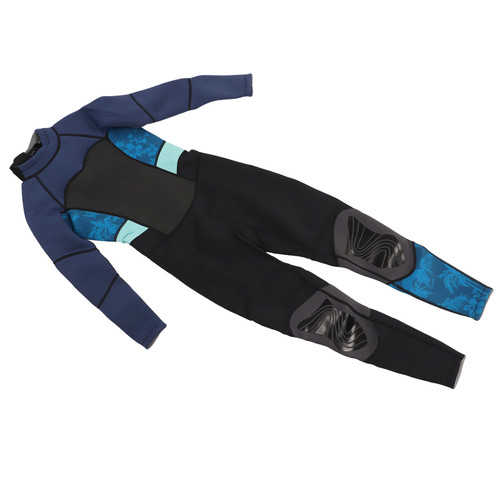 Women Diving Skin 3mm Cold Proof Long Sleeve Full Body Wetsuit Swimsuit One Piece Diving Suits for Swimming Diving M