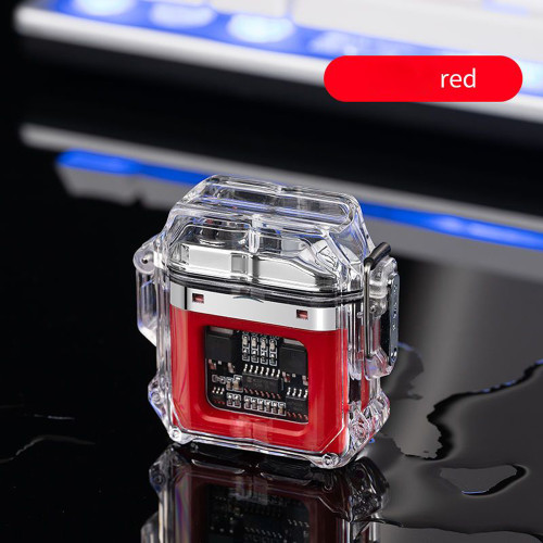 Electric Lighter Double Arc Electronic Pulse Lighter Windproof & Waterproof Rechargeable Flameless Lighter with LED Battery Indicator for Outdoor Cooking Camping Picnic Barbecue