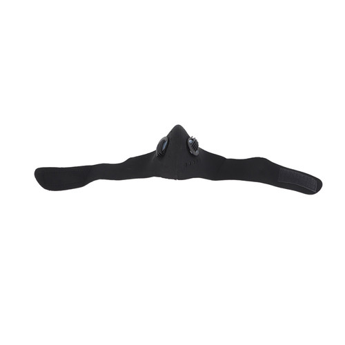 Durable Warm Anti Dust Pollution Dustproof Filter Half Face Mask for Outdoor Cycling(Black)