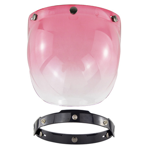 Open Face Helmet Visor Motorcycle Helmet Bubble Visor Bubble Shield Motorcycle Helmets Accessorie