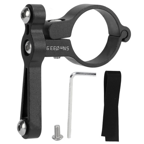 Bicycle Water Cup Holder Base 33.9mm Aluminum Alloy Bottle Cage Mountain Bike Adjustable Conversion BaseBlack
