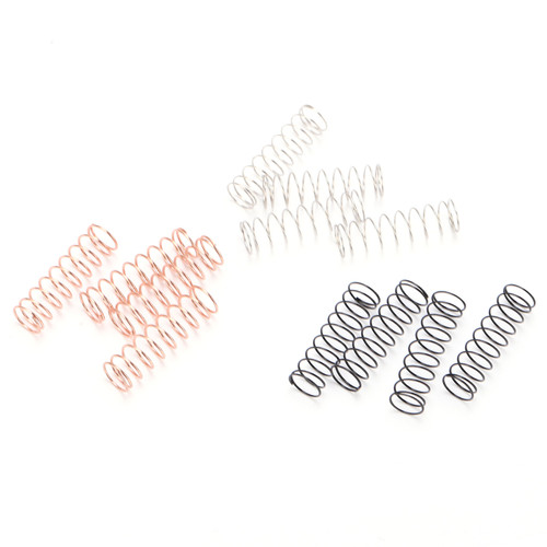 12pcs RC Shock Absorbers 3 Hardness Durable Shock Absorption RC Accessories for Axial SCX24 1/24 Model Car
