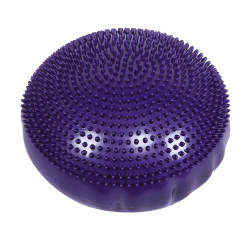 Purple Soft Yoga Balance Board Disc Gym Stability Air Cushion Massage Pad without Inflator Pump
