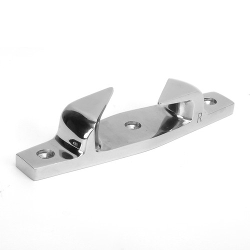 152mm/6in Right Bow Chock Stainless Steel Hollow Fairlead Anchoring Mooring Cleats Marine Sailing Parts