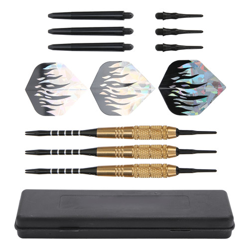 3pcs Safe Plastic Darts Set Durable Darts for Beginners Amateurs and Casual Players
