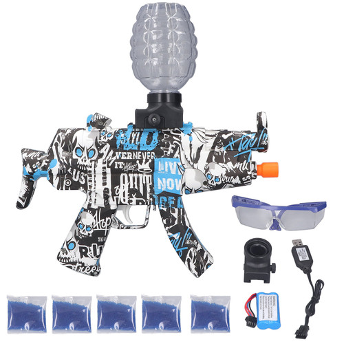 Electric Water Ball Toy Automatic Fast Speed 7.4V 500mAh Gel Ball Game Toy for Kids Above 14 Years Old 50 Thousand