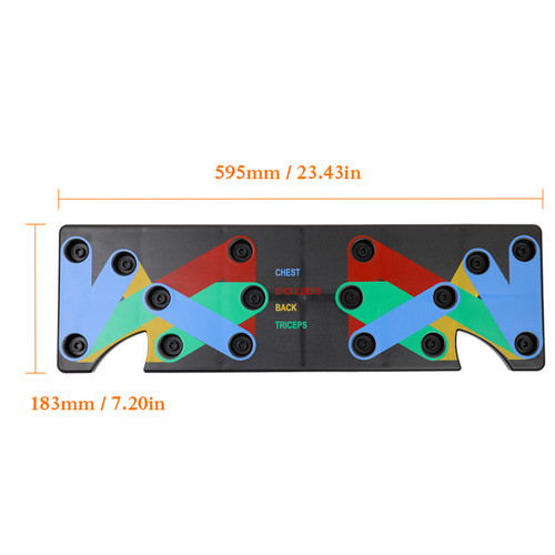 Household Multifunction Push Up Rack Board 9 System Comprehensive Exercise Exercise Workout Push-up Stands Body Building Training GYM for Men and Women