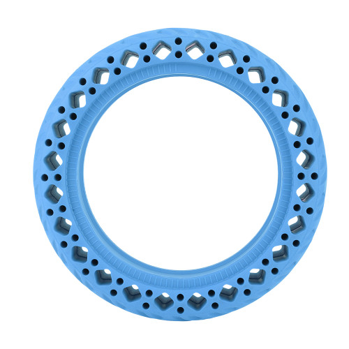 8.5 Inch Rubber Prismatic Tire Anti Explosion Shock Absorption Tyre for Xiaomi M365 Electric Scooter Accessories(Blue )
