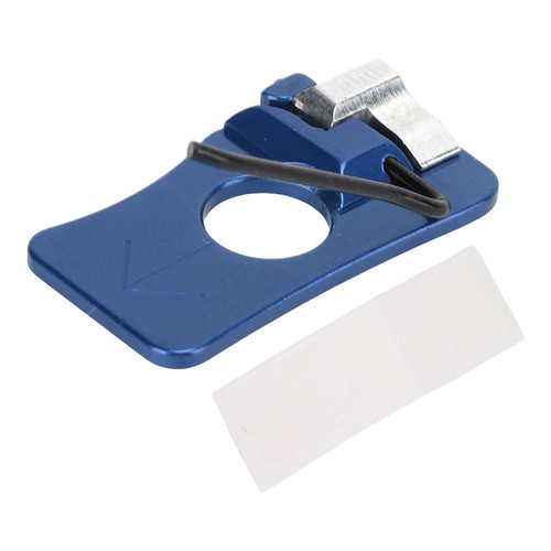 Steel Needle Archery Magnetic Arrow Rest Stand with Adhesive for Recurve Bow Hunting AccessoriesBlue