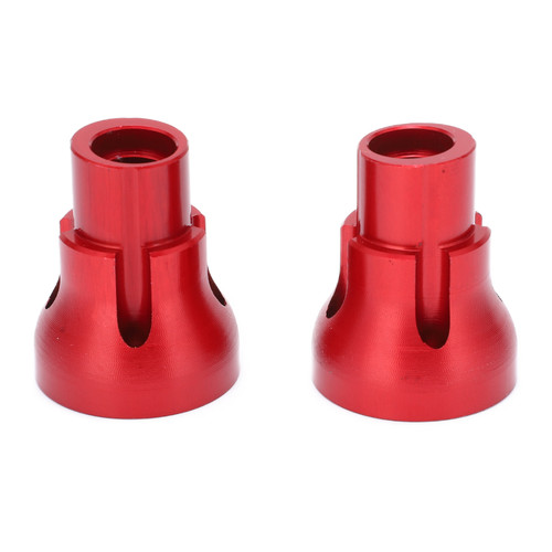 Aluminum Alloy Rear Axle Sleeve Wheel Adapter Wheel Axle for LOSI 1/8 LMT Solid RC Car PartsRed
