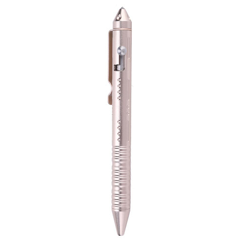 Tactic Multi function Self Defense Protection Pen Glass Breaker Survival Tool (Gold)