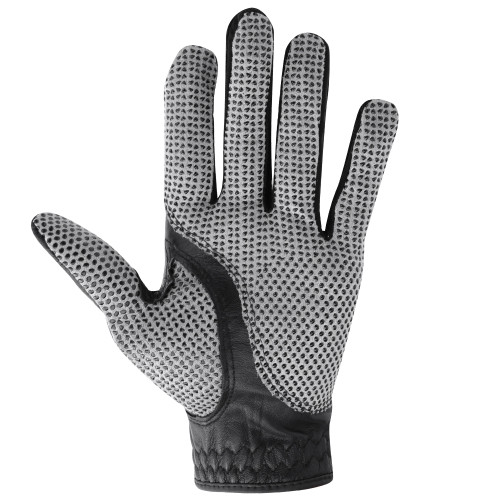 1 pcs Black Artificial Sheepskin Men Non slip Soft Breathable Golf Gloves Golfing Glove Accessories(left hand 26)